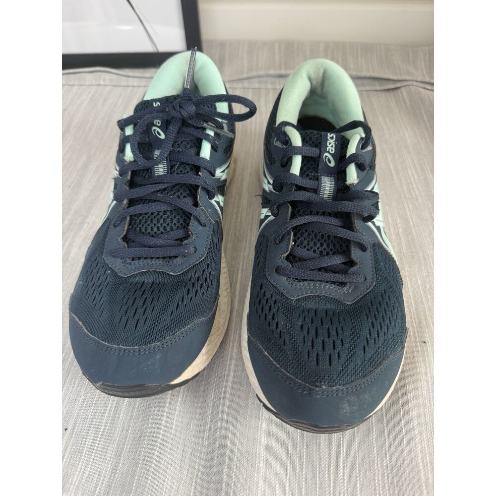 ASICS GEL-Contend 7 Shoes 1012A911 Blue Teal Womens Size 9.5 Running Shoes